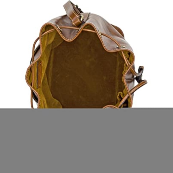 NWOT Patricia Nash Wilmslow Drawstring Bag Signature Map - Picture 4 of 14